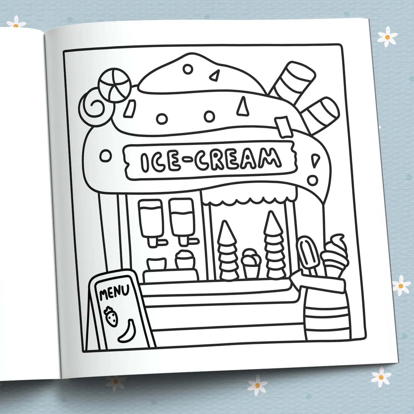 Kolorowanka „Przytulne zakątki”