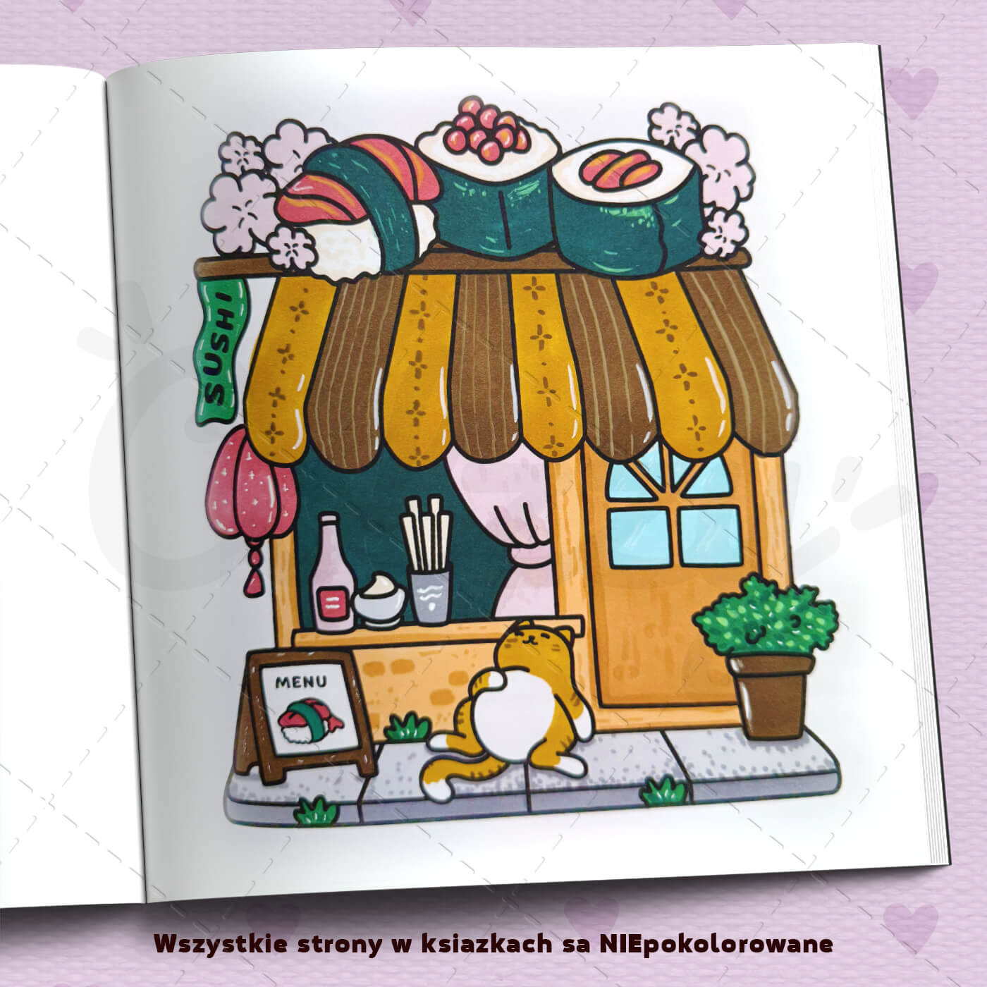 Kolorowanka „Kocie chwile”