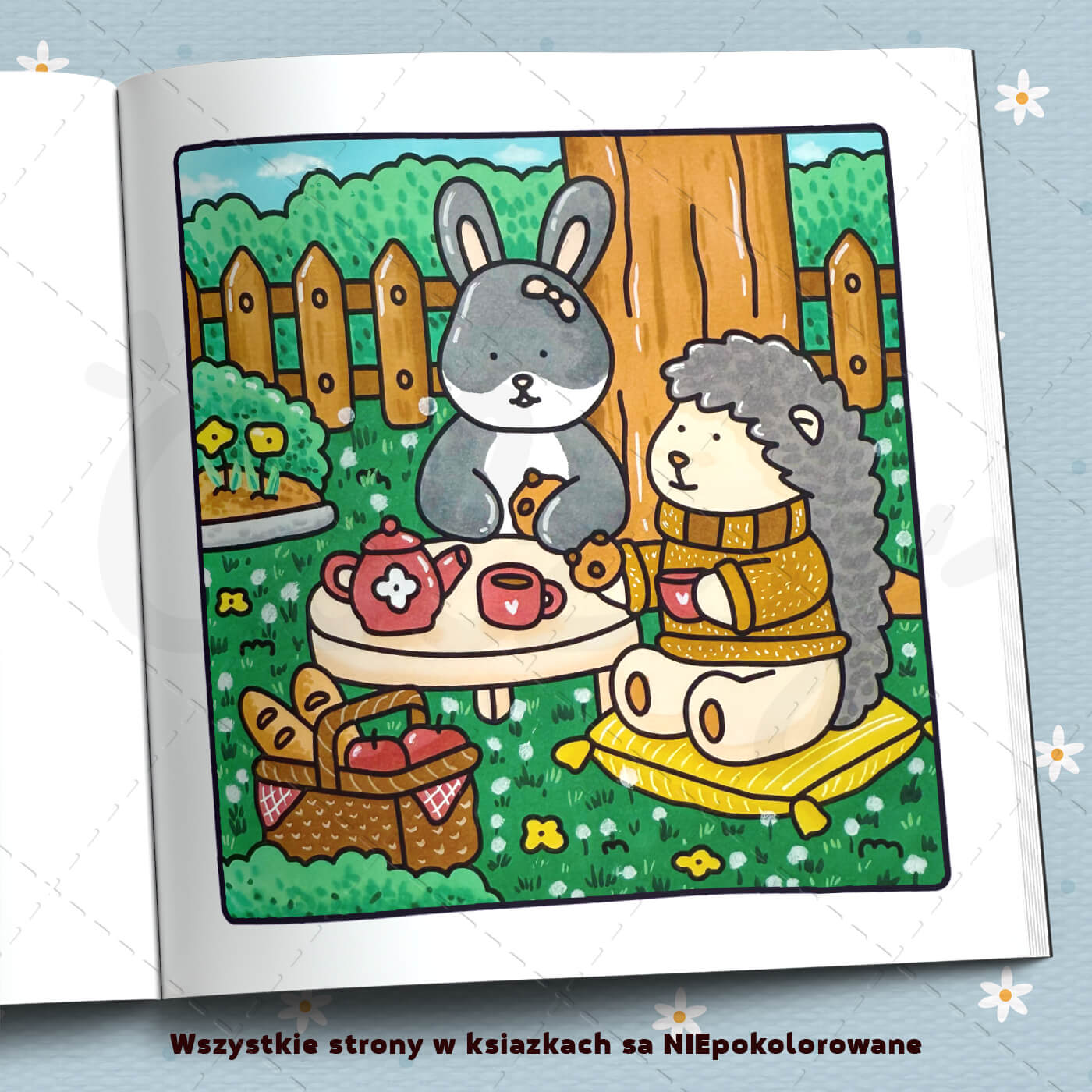 Kolorowanka „Przytulne zakątki”