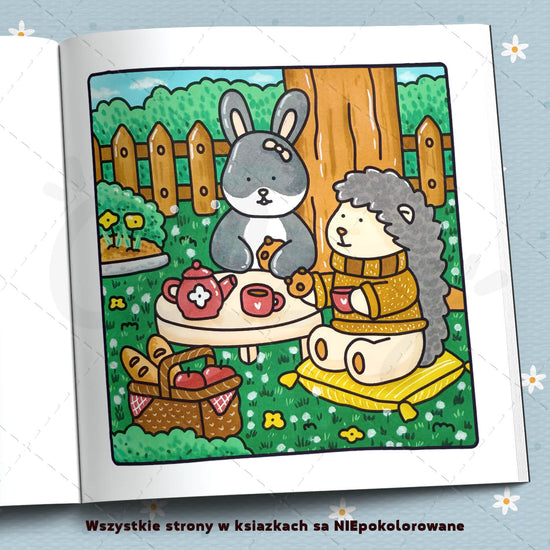 Kolorowanka „Przytulne zakątki”