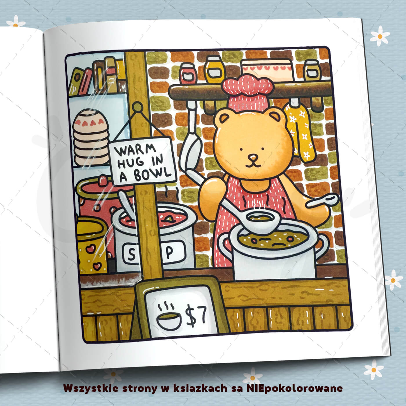 Kolorowanka „Przytulne zakątki”