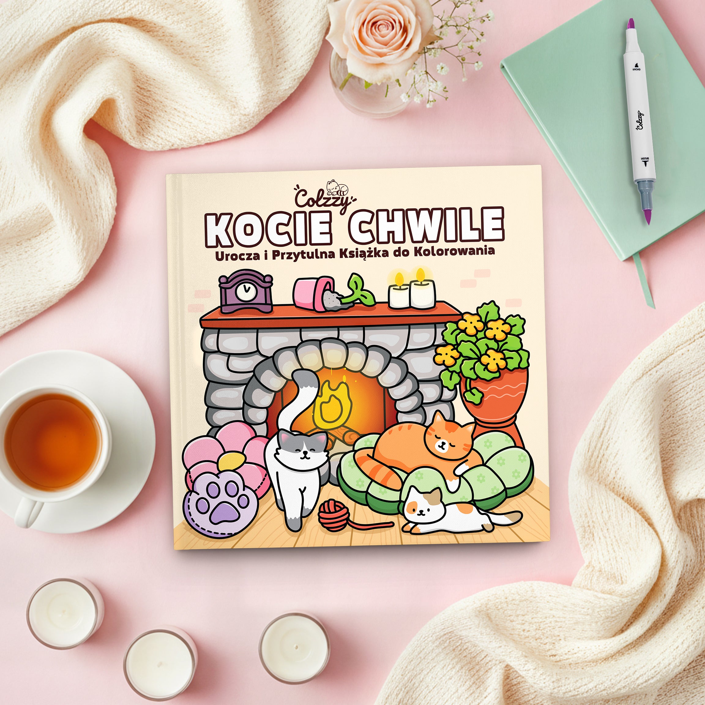 Kolorowanka „Kocie chwile”